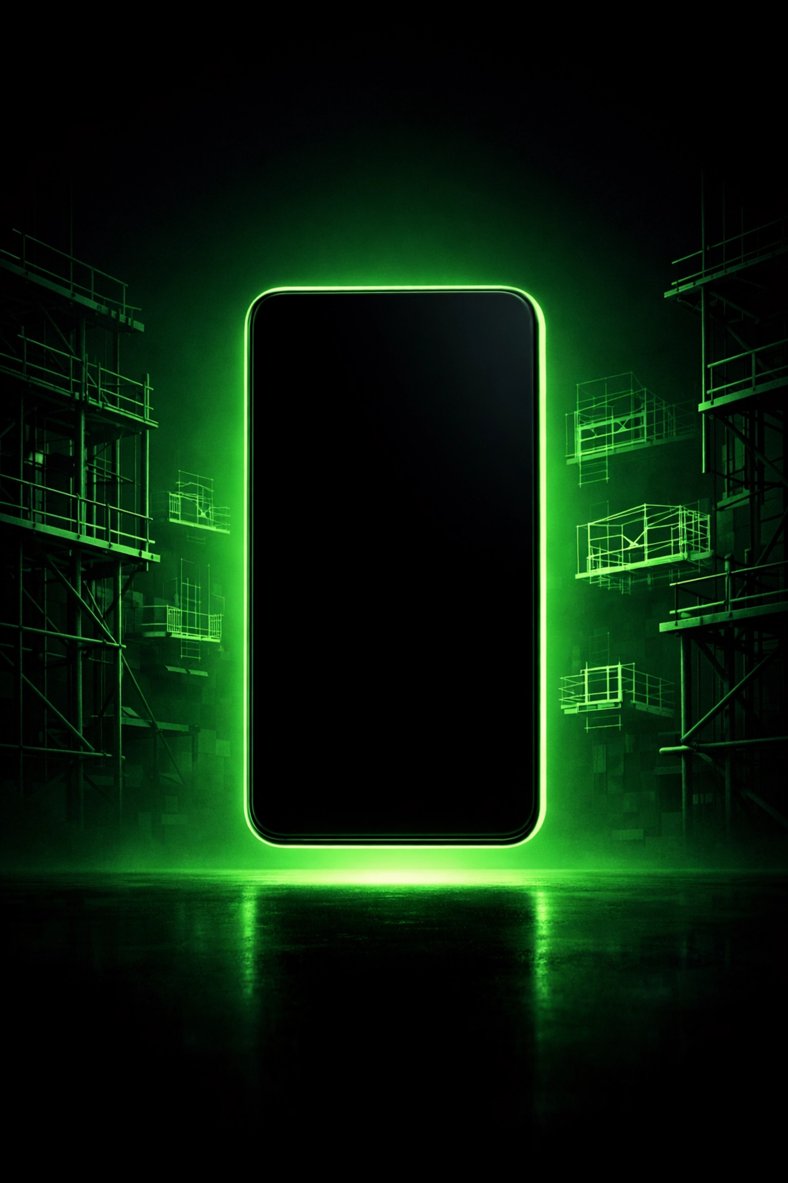 Digital real estate display showing construction blueprints and premium directory placement for San Diego contractors.