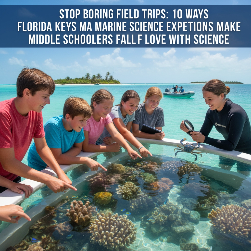 Stop Boring Field Trips: 10 Ways Florida Keys Marine Science Expeditions Make Middle Schoolers Fall in Love with Science