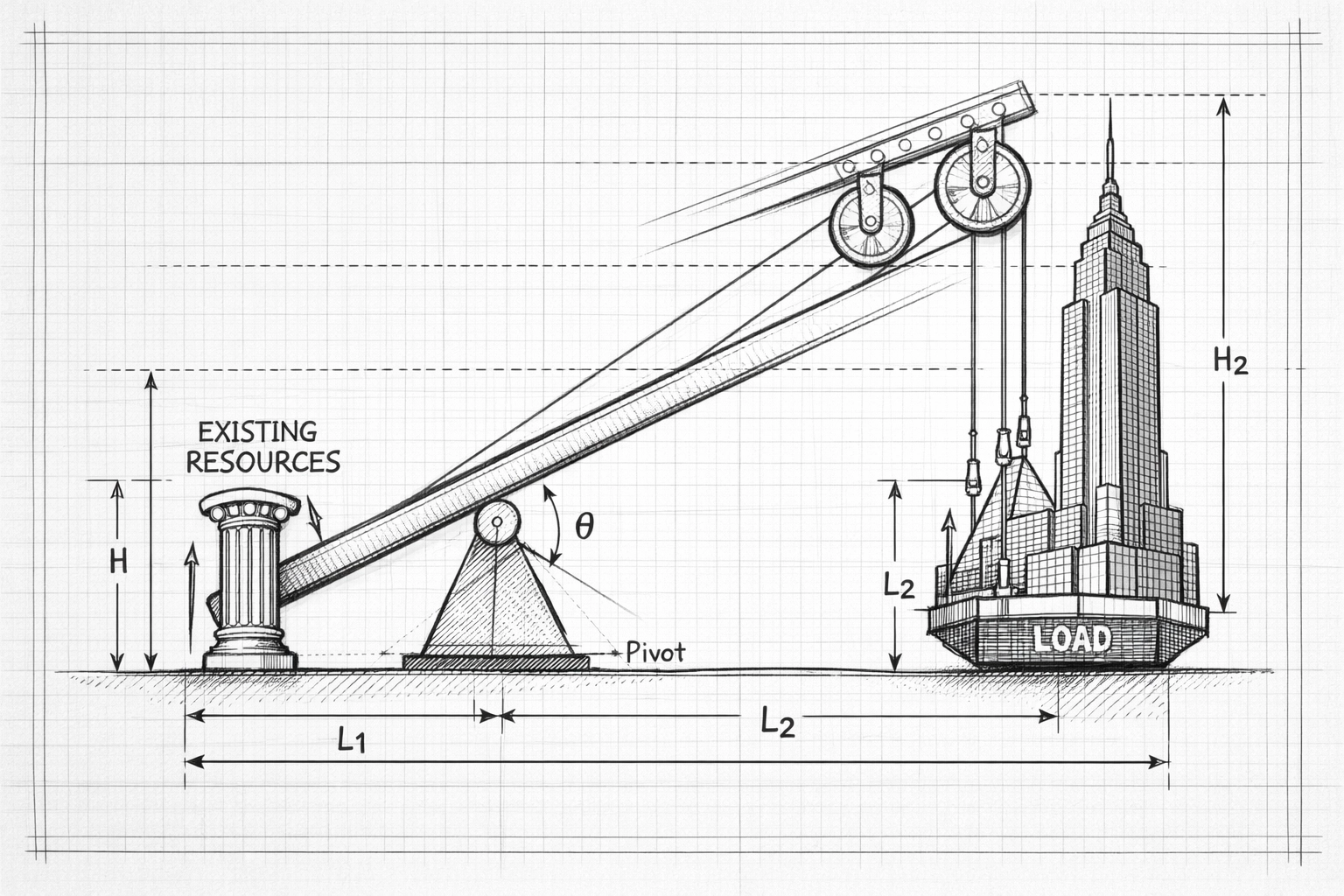 Architectural blueprint of high-leverage sales automation driving revenue growth without extra headcount.