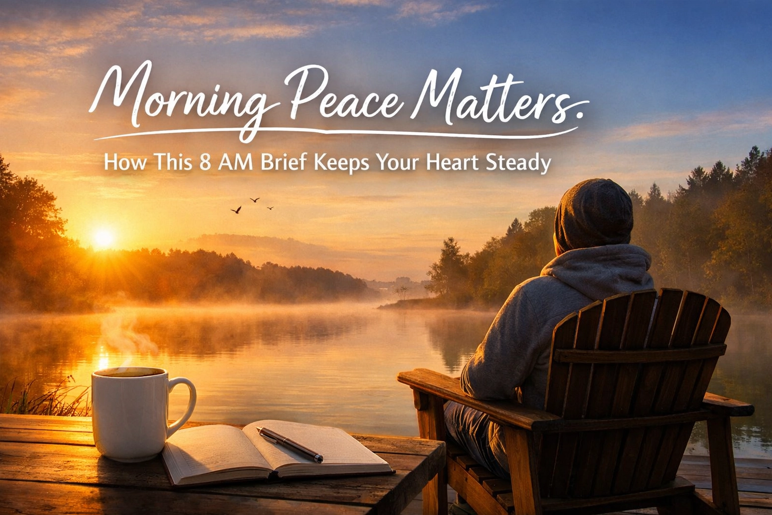 [HERO] Morning Peace Matters: How This 8 AM Brief Keeps Your Heart Steady