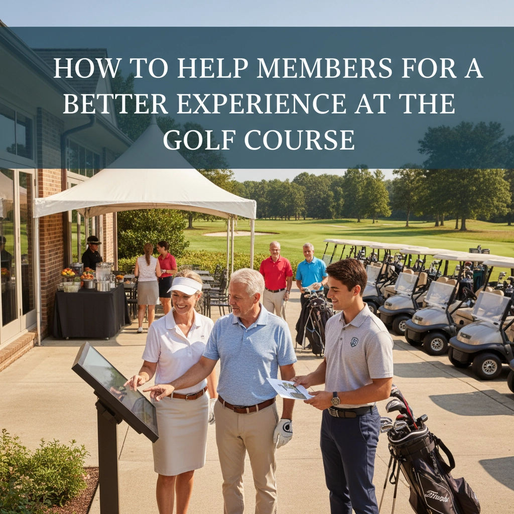 How to Help Members for a Better Experience at the Golf Course