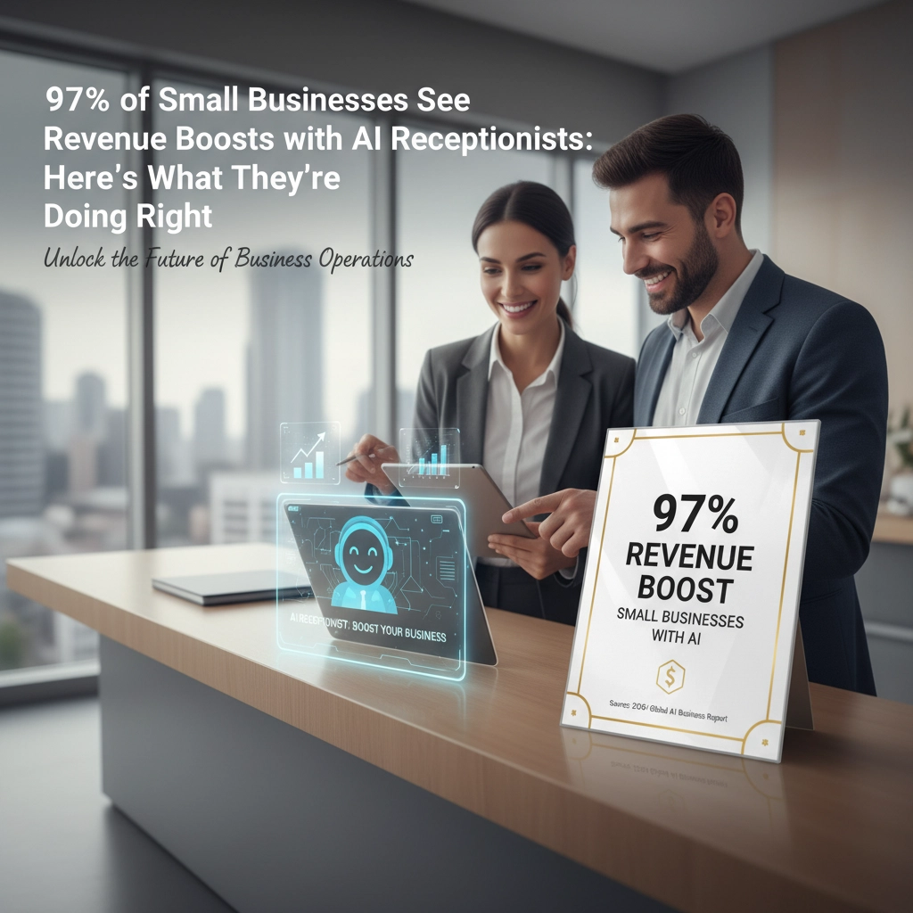97% of Small Businesses See Revenue Boosts with AI Receptionists: Here's What They're Doing Right