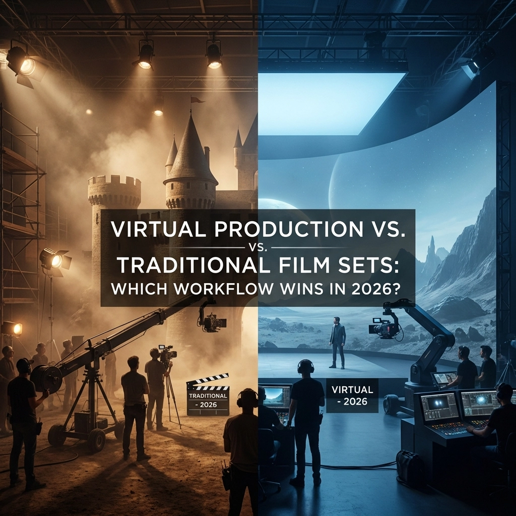 Virtual Production vs. Traditional Film Sets: Which Workflow Wins in 2026?