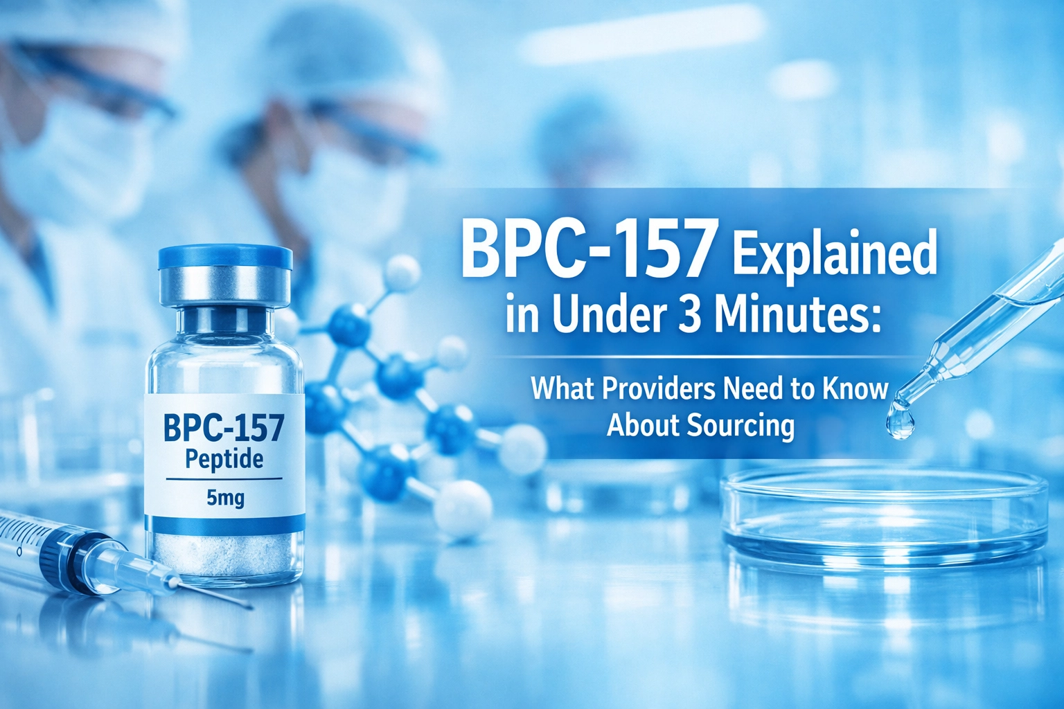 [HERO] BPC-157 Explained in Under 3 Minutes: What Providers Need to Know About Sourcing