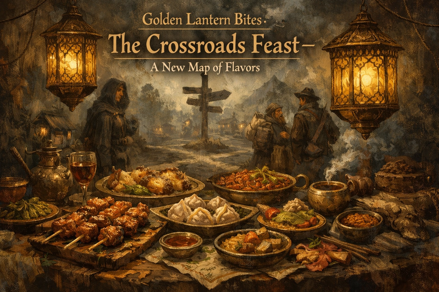 [HERO] Golden Lantern Bites: The Crossroads Feast : A New Map of Flavors