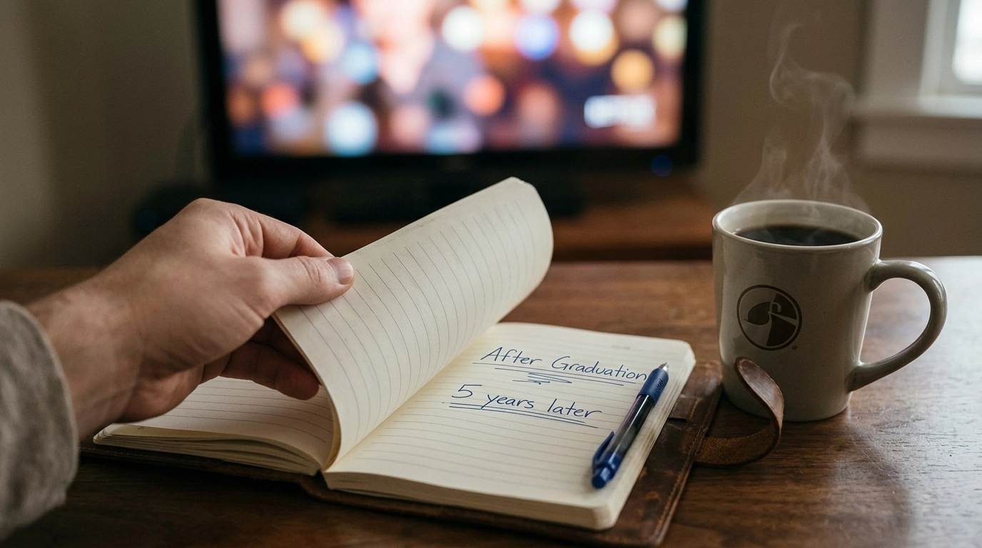 Time jump concept image