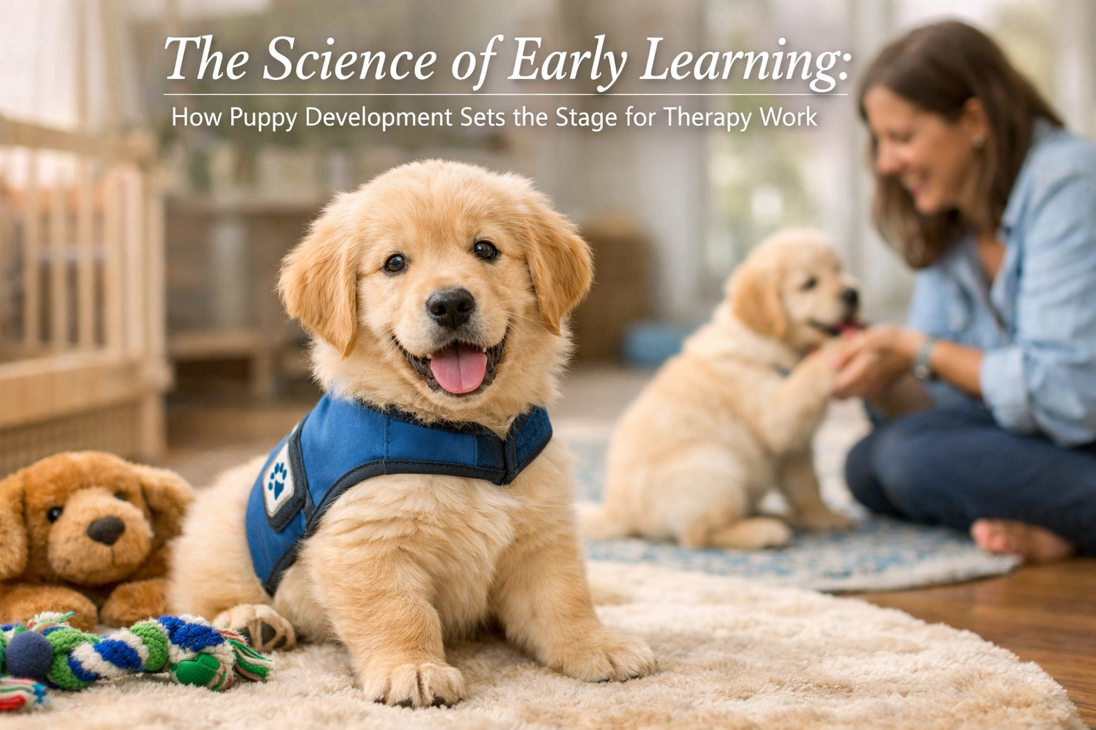 [HERO] The Science of Early Learning: How Puppy Development Sets the Stage for Therapy Work