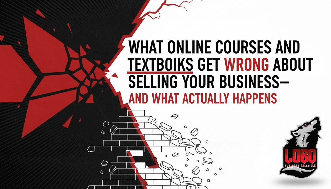 What Online Courses and Textbooks Get Wrong About Selling Your Business, And What Actually Happens