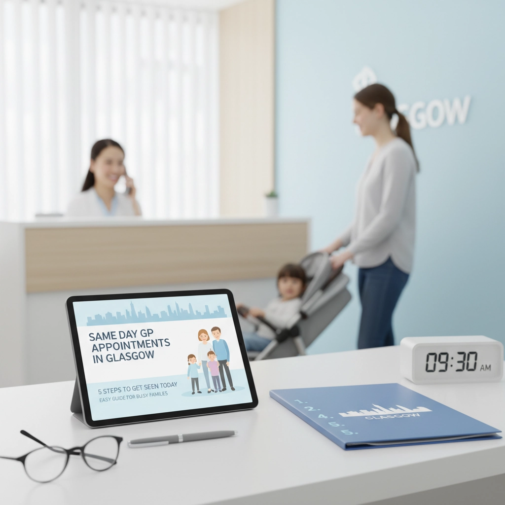 Same Day GP Appointments in Glasgow: 5 Steps to Get Seen Today (Easy Guide for Busy Families)