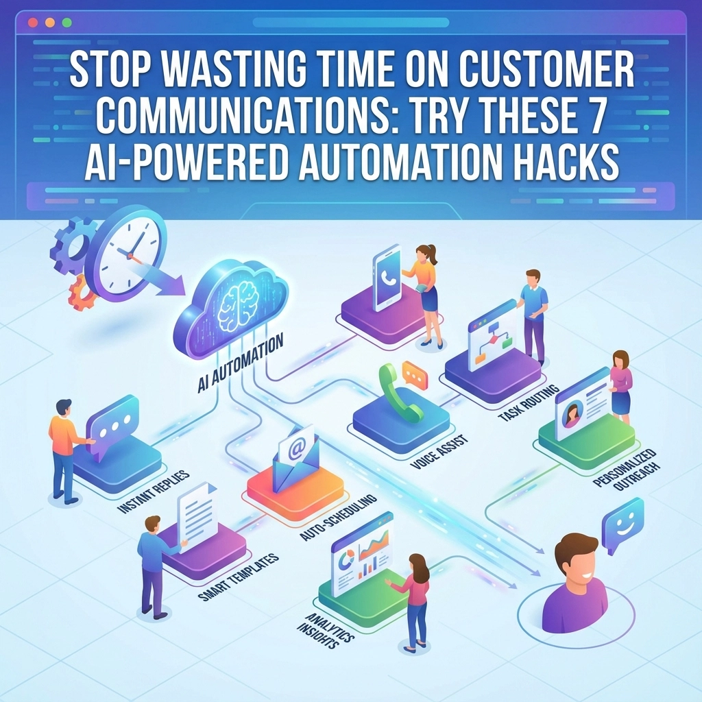 Stop Wasting Time on Customer Communications: Try These 7 AI-Powered Automation Hacks