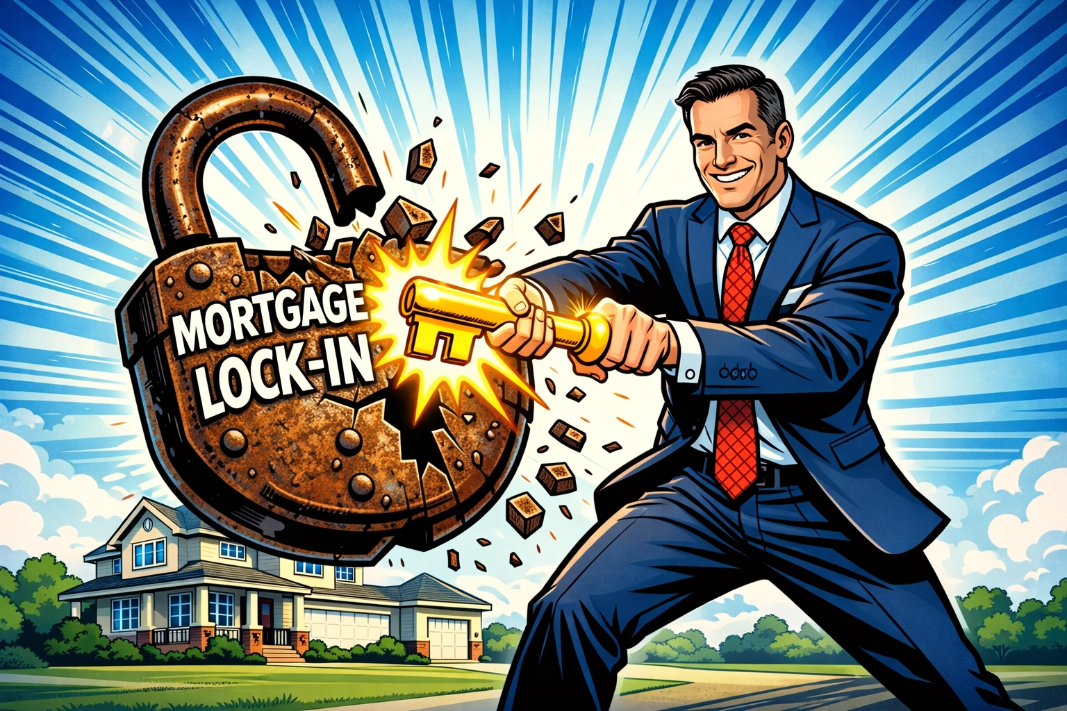 Real estate agent breaking mortgage lock-in to help sell my house in the competitive Hartford real estate market.