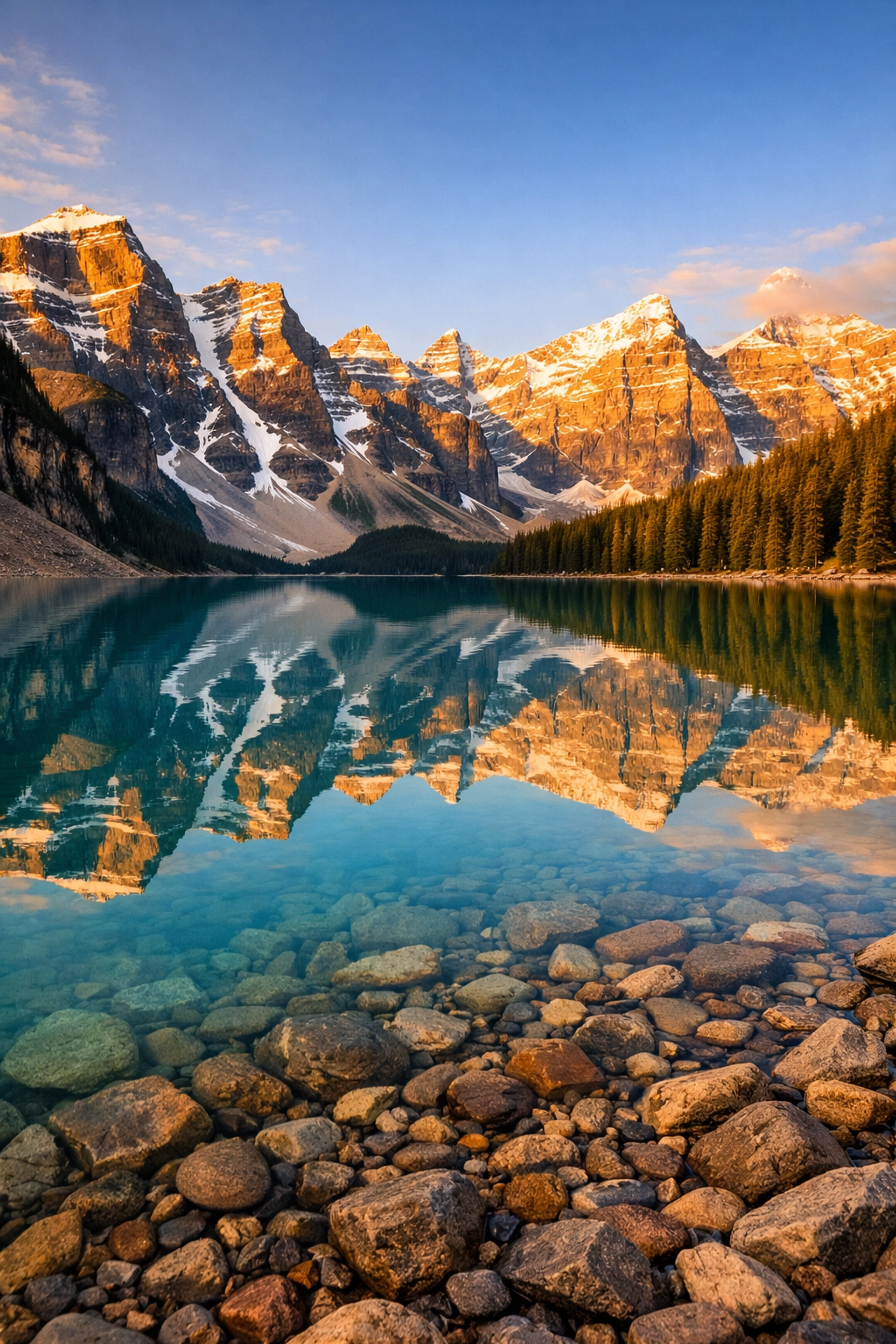 A stunning mountain reflection showing the results of how to capture sharp landscapes like a pro.