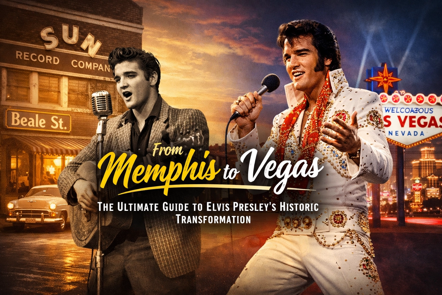 From Memphis to Vegas: The Ultimate Guide to Elvis Presley’s Historic Transformation