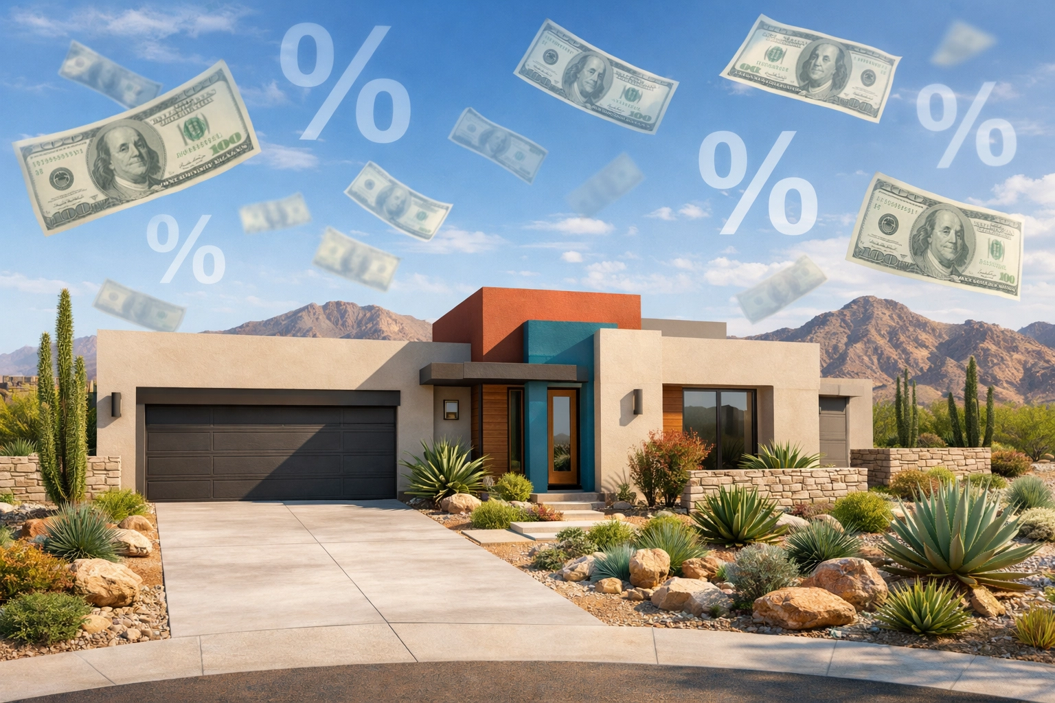 Modern West Valley home showing potential savings with flat-fee real estate model