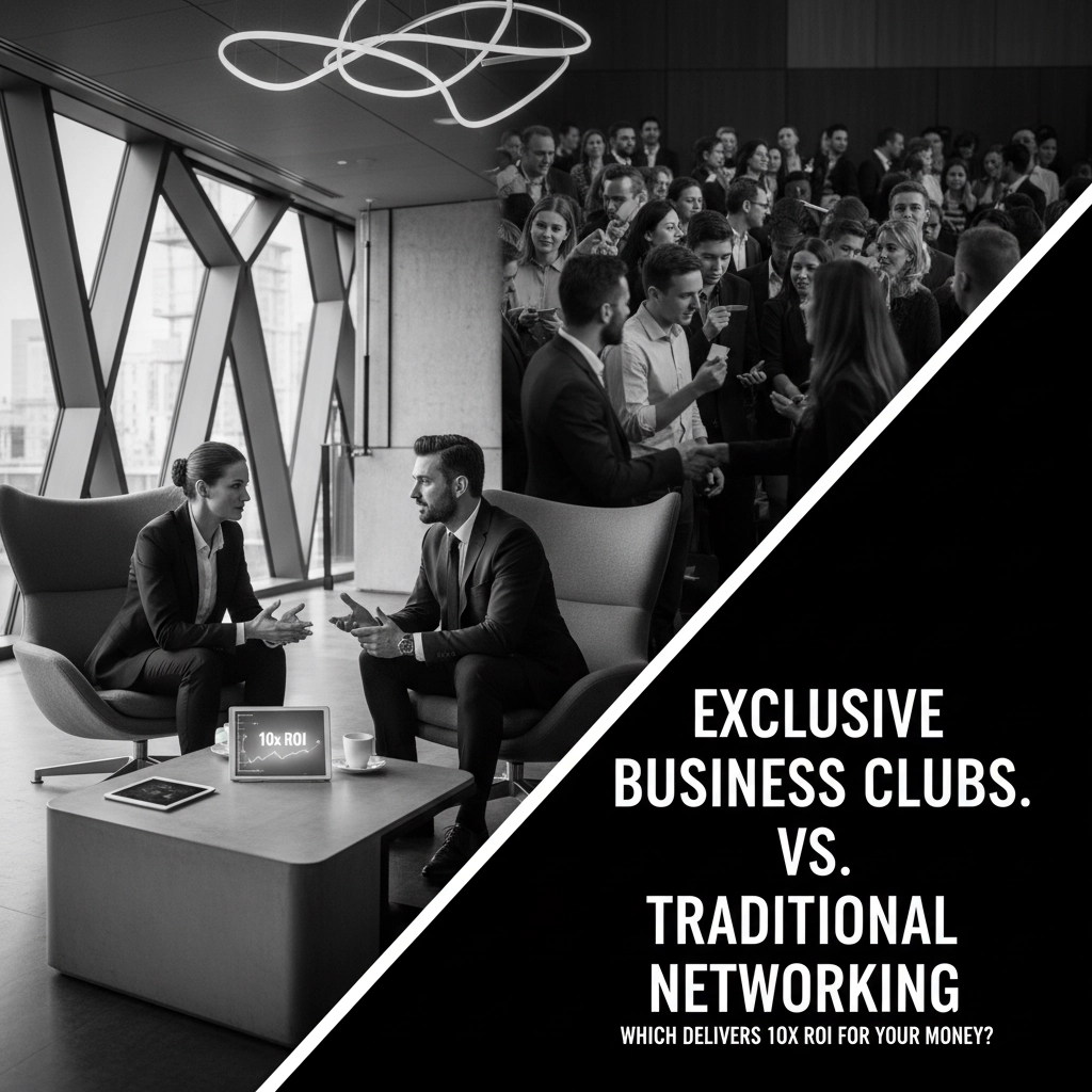 Exclusive Business Clubs Vs. Traditional Networking: Which Delivers 10x ROI for Your Money?