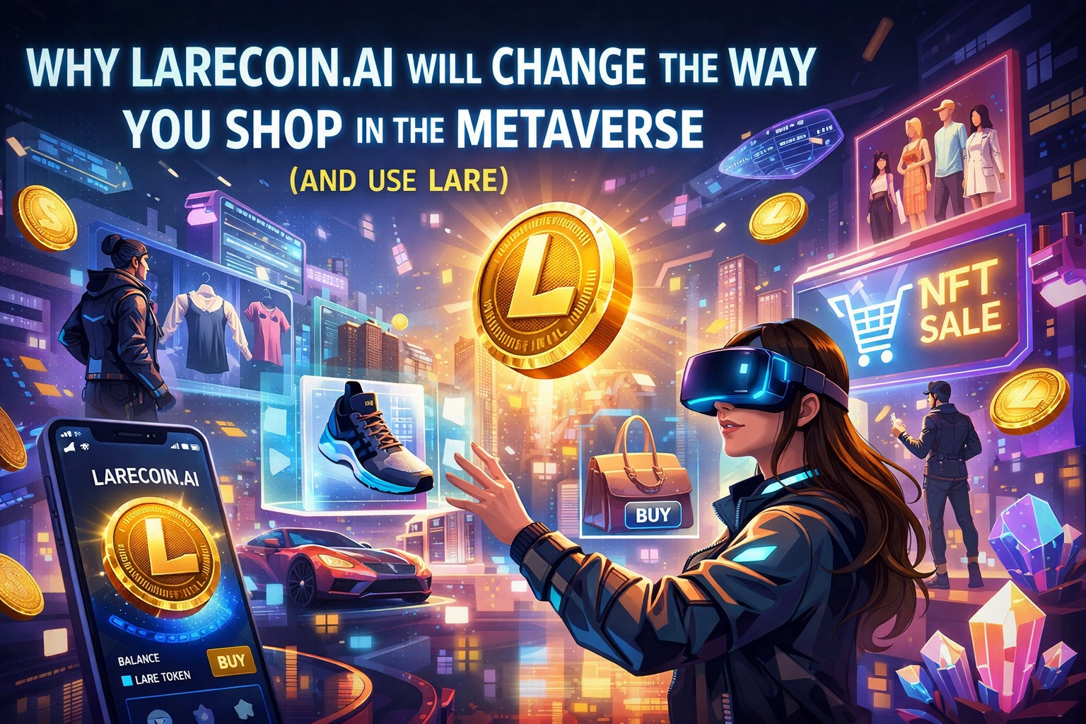 [HERO] Why Larecoin.ai Will Change the Way You Shop in the Metaverse (And Use LARE)