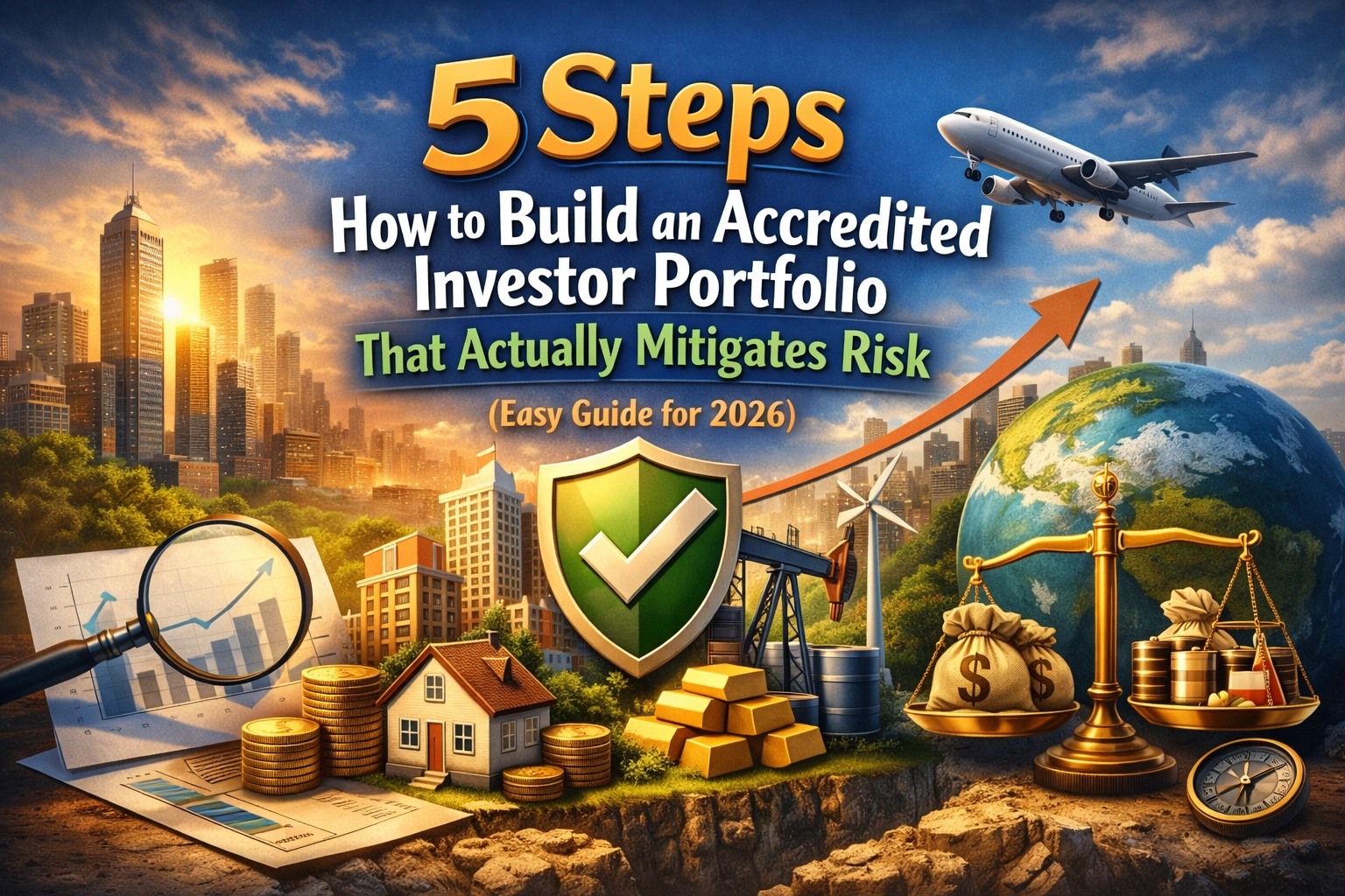 [HERO] 5 Steps How to Build an Accredited Investor Portfolio That Actually Mitigates Risk (Easy Guide for 2026)