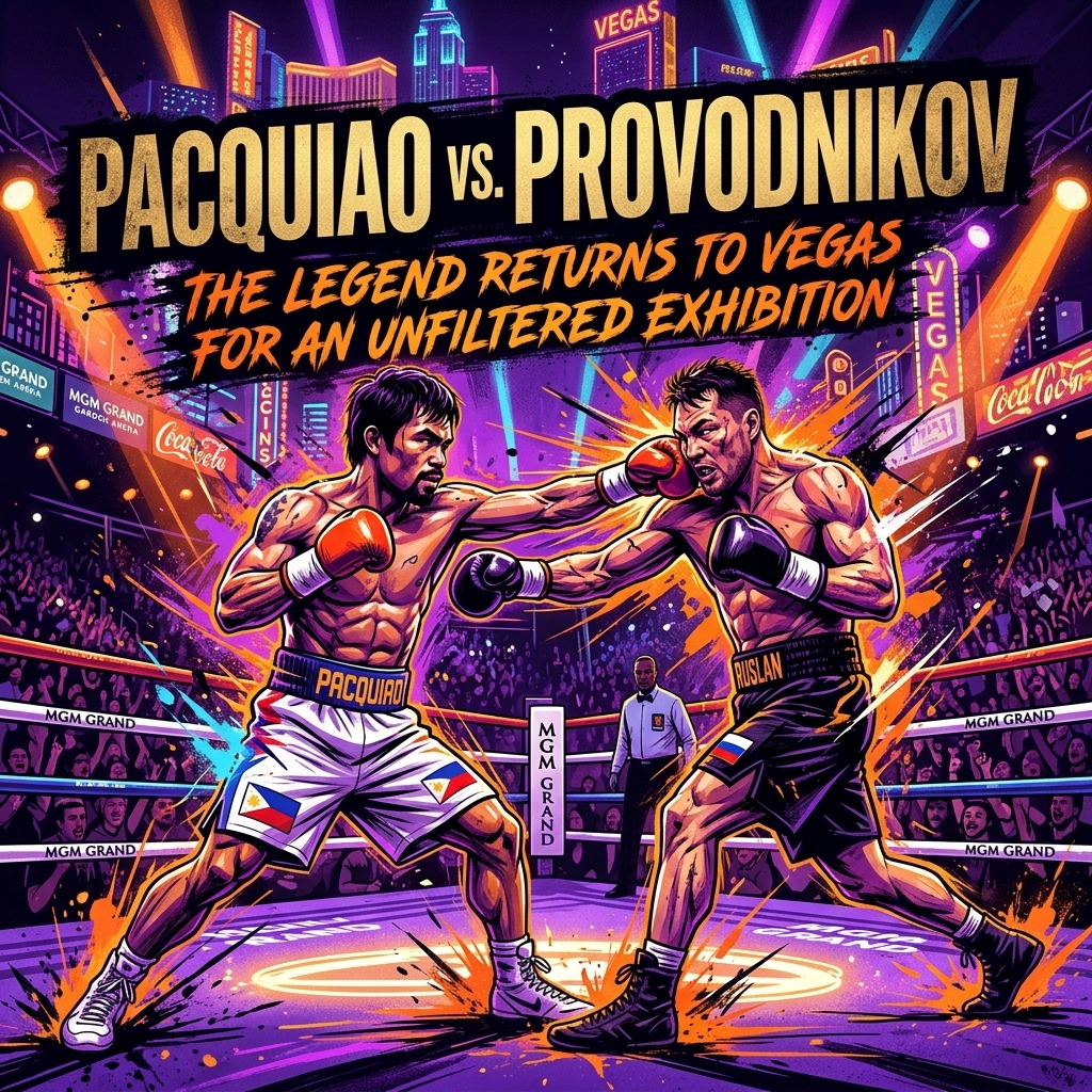 [HERO] Pacquiao vs. Provodnikov: The Legend Returns to Vegas for an Unfiltered Exhibition