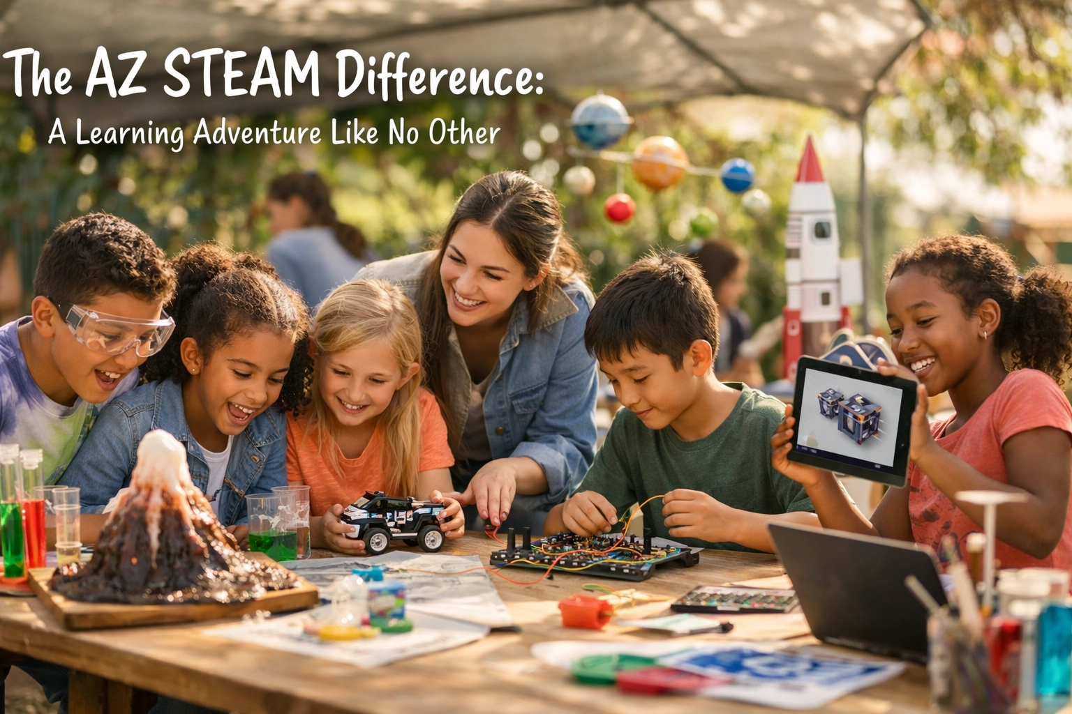 [HERO] The AZ STEAM Difference: A Learning Adventure Like No Other