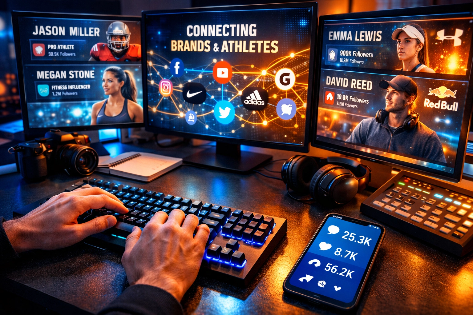 Sports Media Inc digital platform connecting athletes with NIL brand partnership opportunities