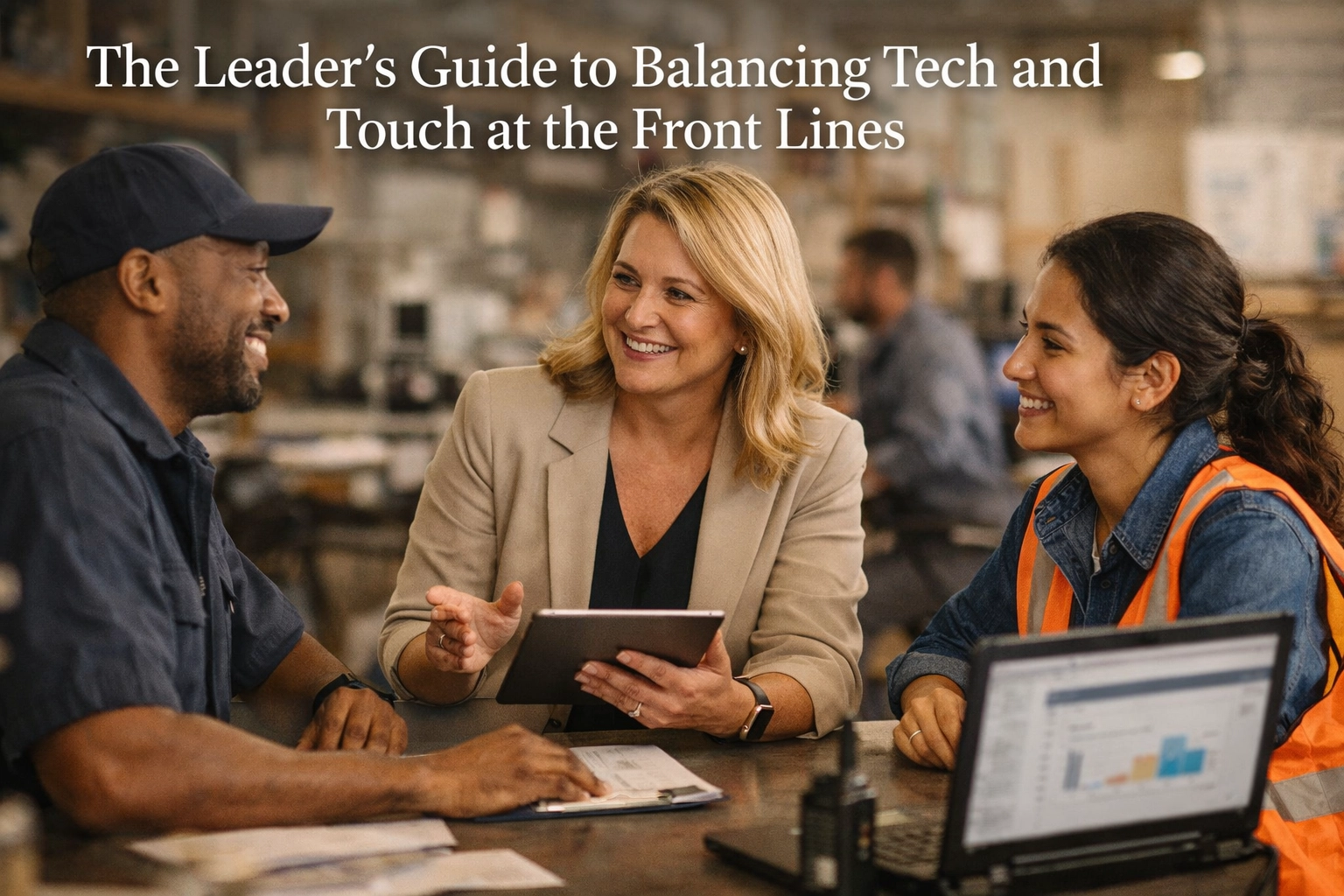 [HERO] The Leader’s Guide to Balancing Tech and Touch at the Front Lines