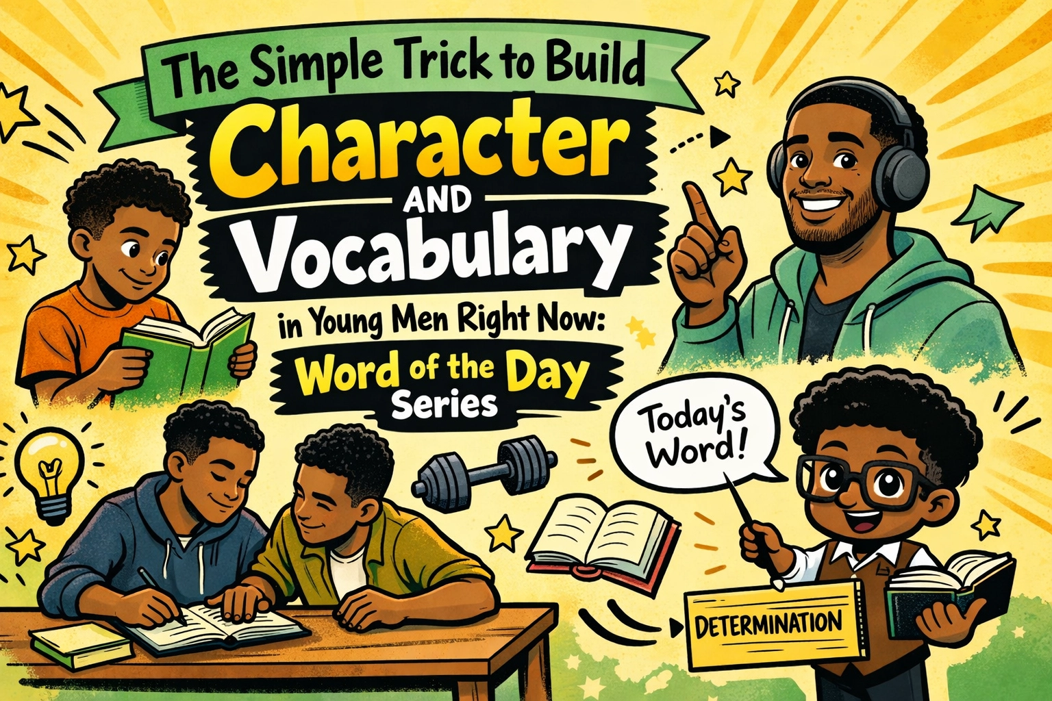 [HERO] The Simple Trick to Build Character AND Vocabulary in Young Men Right Now: Word of the Day Series