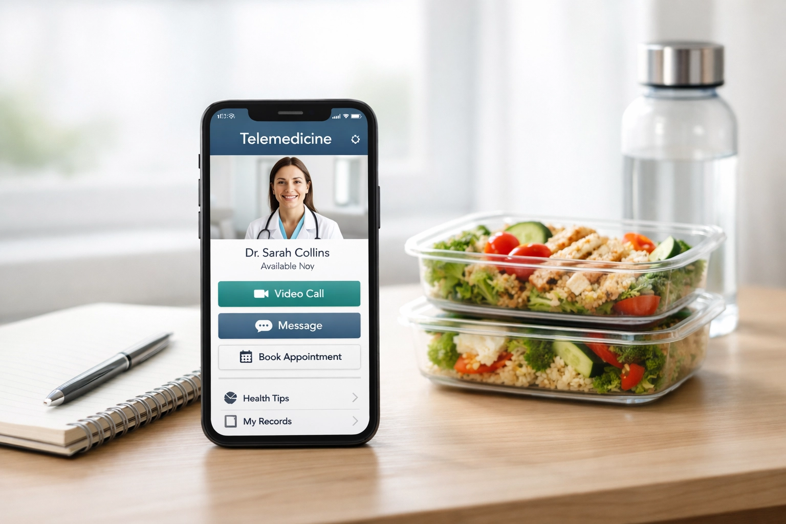 Telemedicine app for online GLP-1 weight loss consultation and support