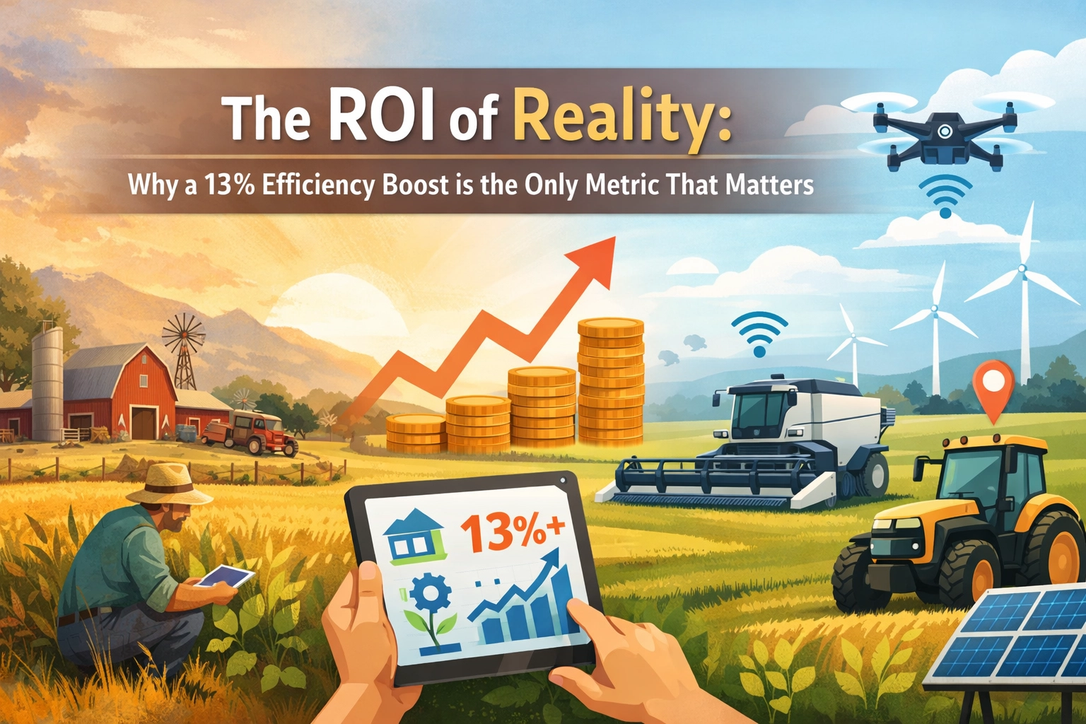 [HERO] The ROI of Reality: Why a 13% Efficiency Boost is the Only Metric That Matters
