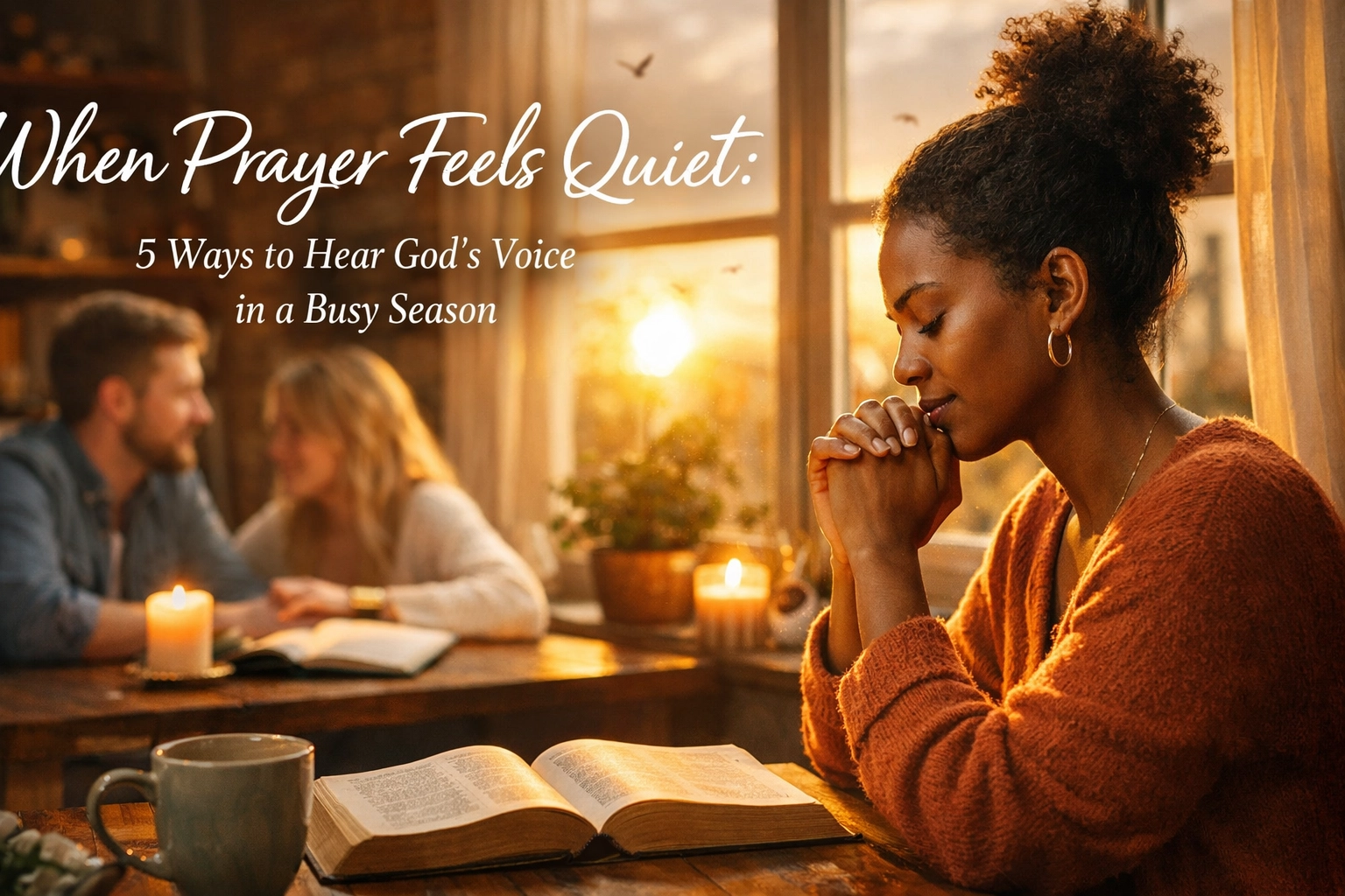 [HERO] When Prayer Feels Quiet: 5 Ways to Hear God