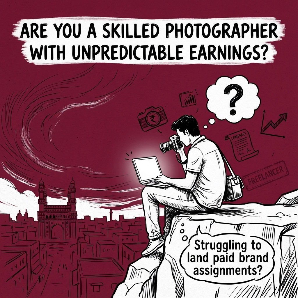 Photography Training in Hyderabad: 5 Steps to Launch Your Freelance Career (With Paid Brand Assignments)