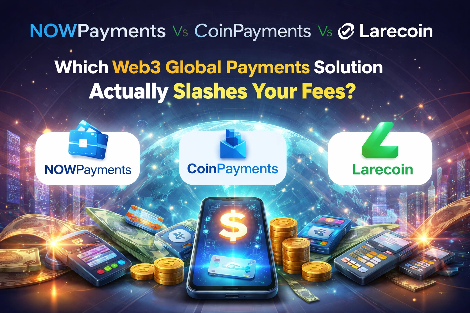 [HERO] NOWPayments Vs CoinPayments Vs Larecoin: Which Web3 Global Payments Solution Actually Slashes Your Fees?