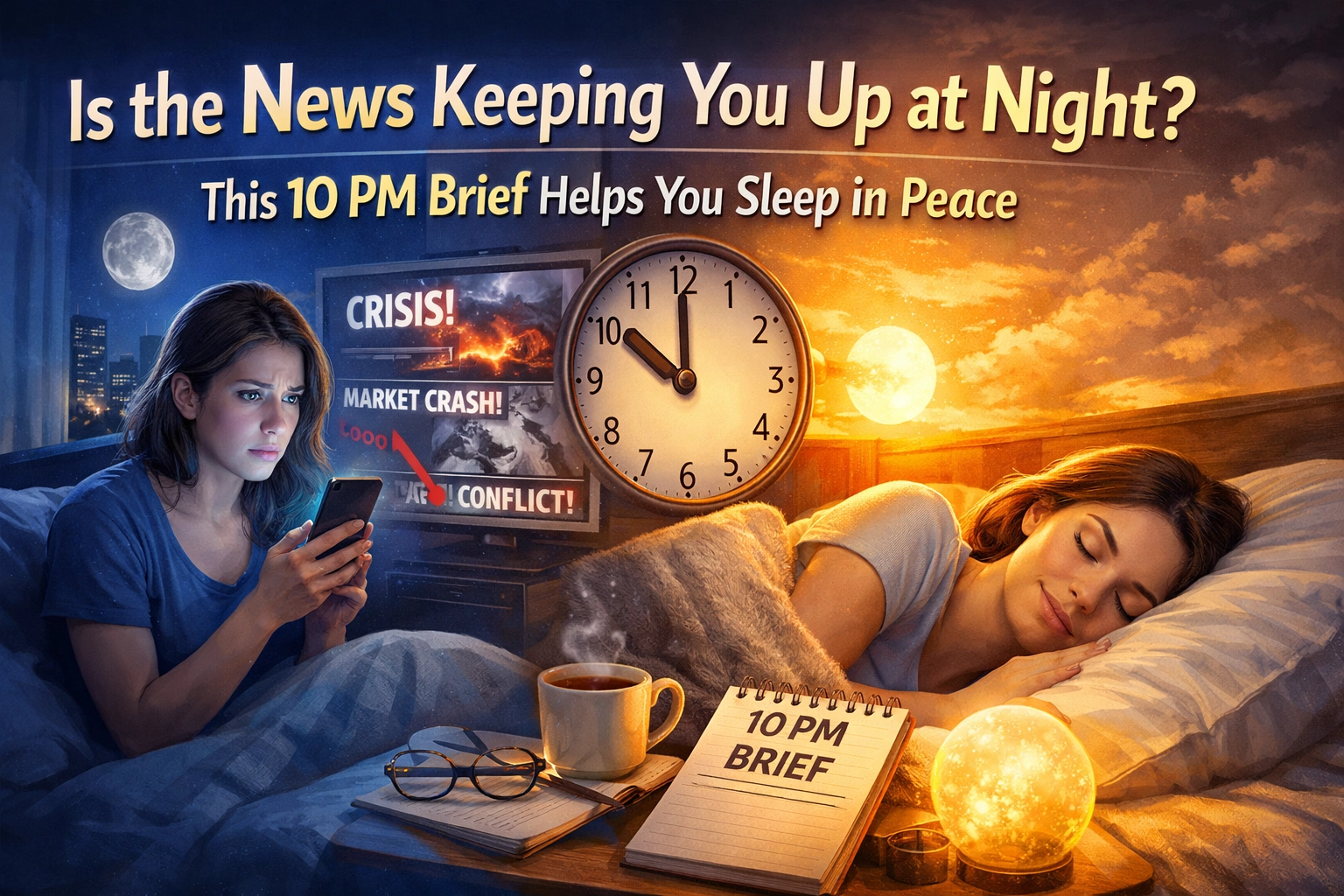 [HERO] Is the News Keeping You Up at Night? This 10 PM Brief Helps You Sleep in Peace