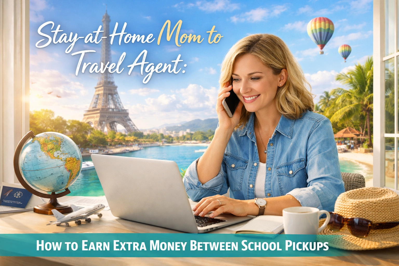 [HERO] Stay-at-Home Mom to Travel Agent: How to Earn Extra Money Between School Pickups