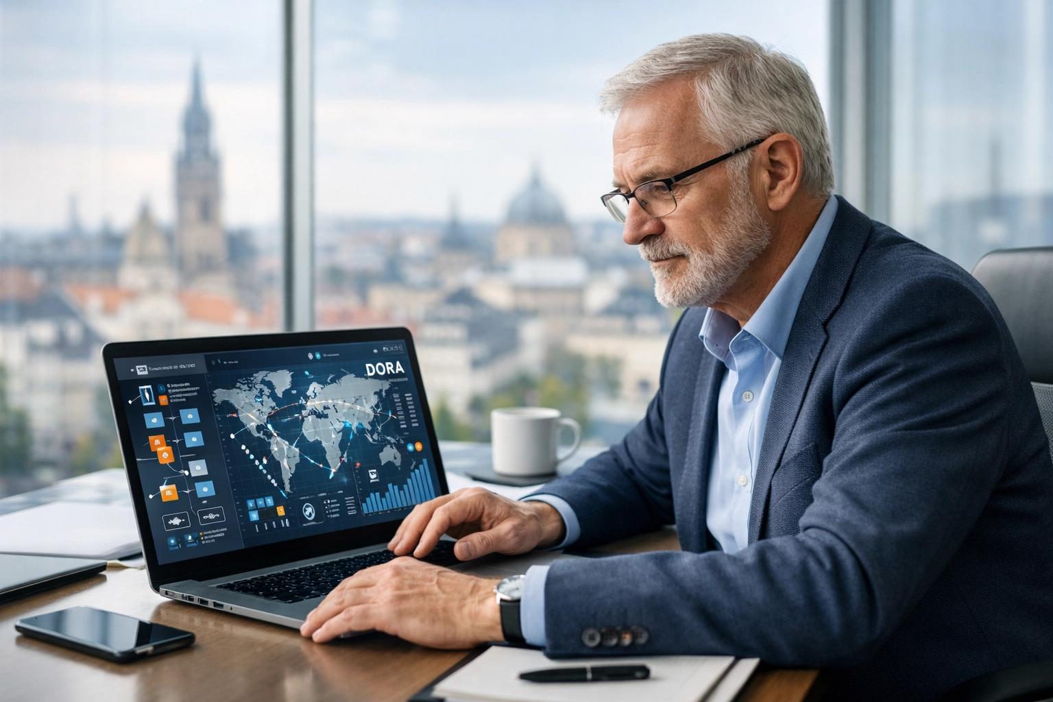 IT consultant managing DORA compliance and data structures using ServiceNow ITOM for European financial firms.