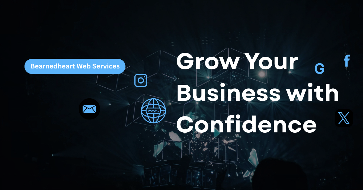 Bearnedheart Web Services Promotional Banner