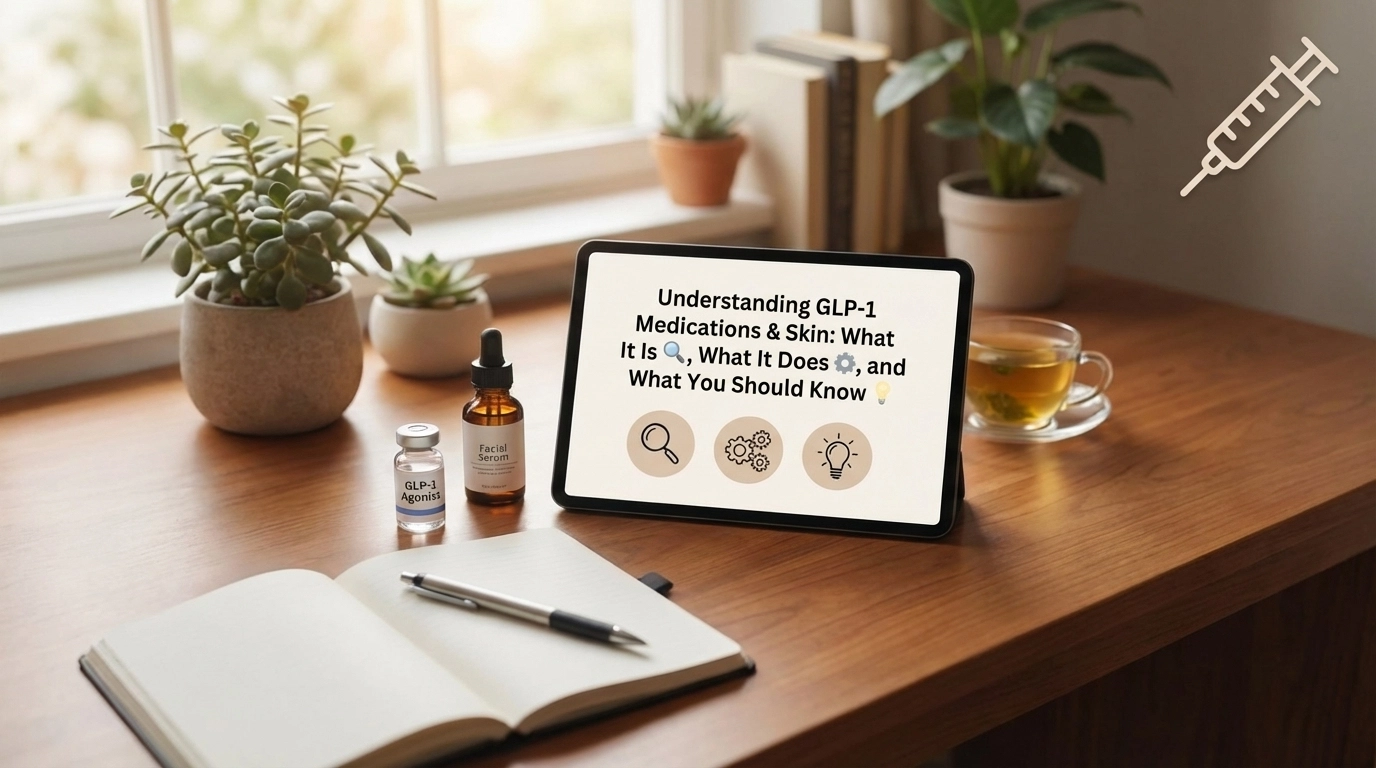 Understanding GLP-1 Medications &amp; Skin: What It Is, What It Does, and What You Should Know