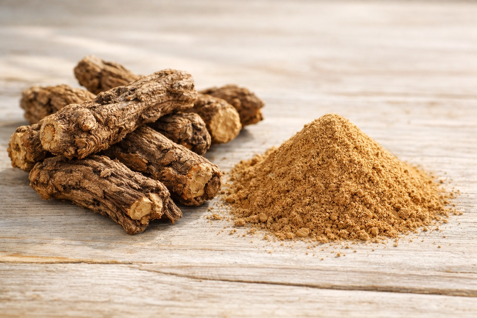 جذور القسط الهندي الخام ومسحوق مطحون ناعم للعلاج الطبيعي وتقوية المناعة