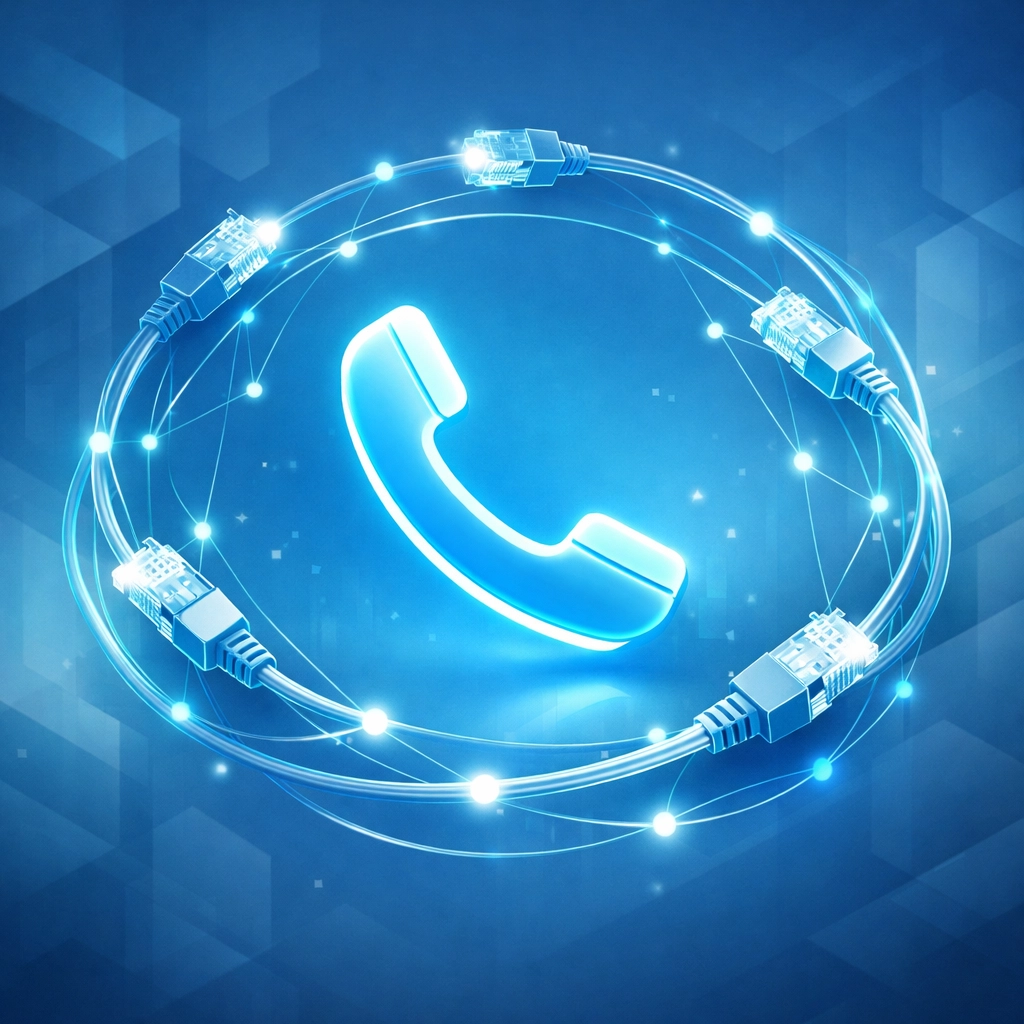 VoIP phone network connectivity issues preventing calls from connecting
