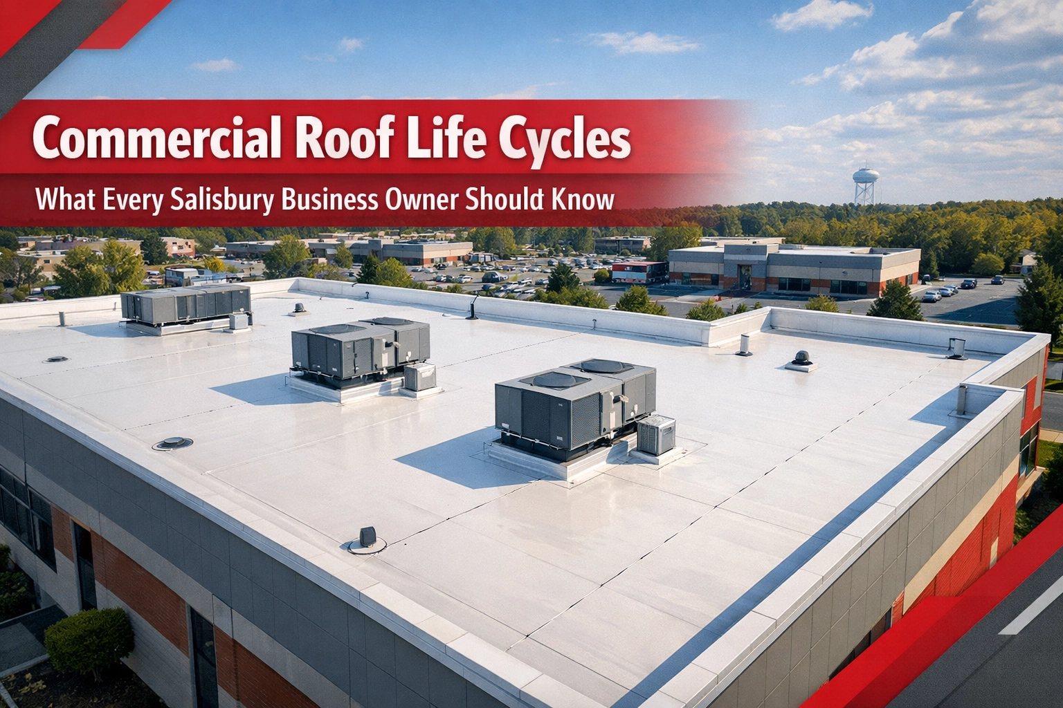 [HERO] Commercial Roof Life Cycles: What Every Salisbury Business Owner Should Know