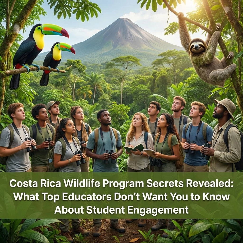 Costa Rica Wildlife Program Secrets Revealed: What Top Educators Don't Want You to Know About Student Engagement