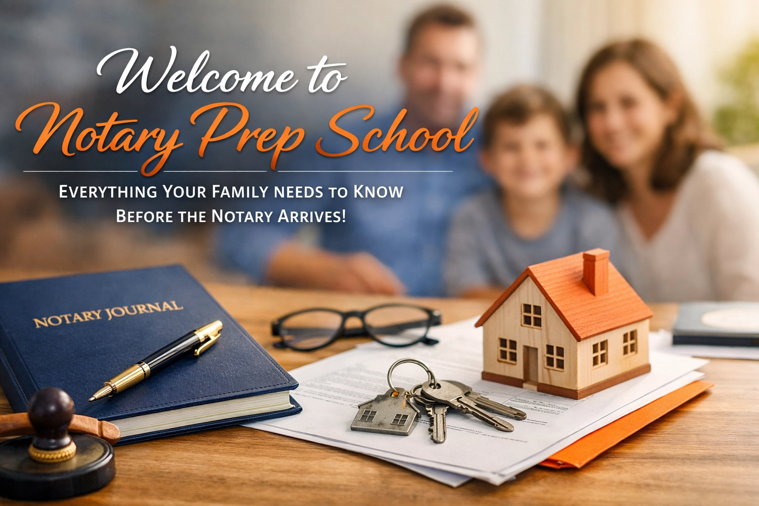 Welcome to Notary Prep School: Everything Your Family Needs to Know Before the Notary Arrives!
