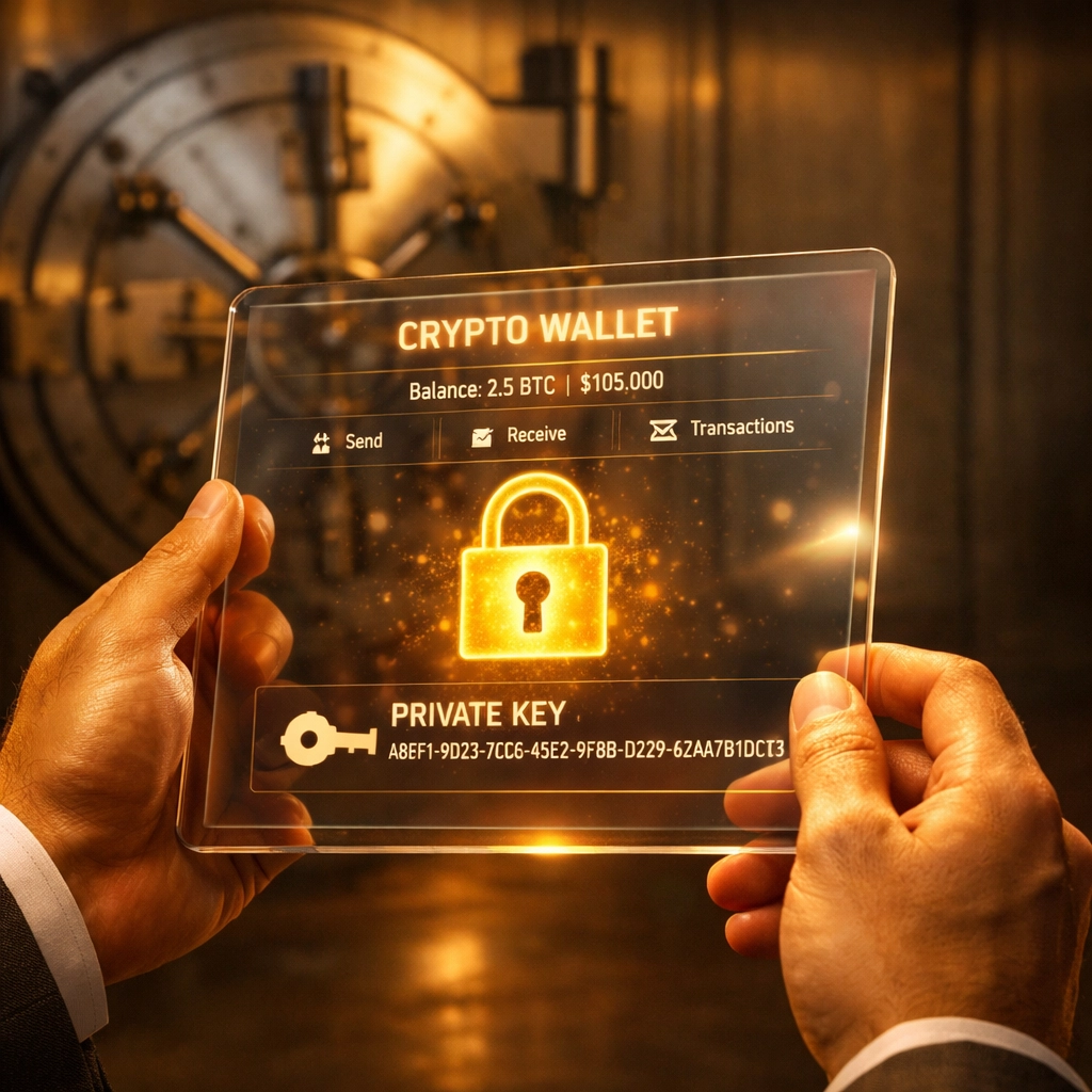 Merchant controlling self-custody crypto wallet versus traditional custodial payment systems