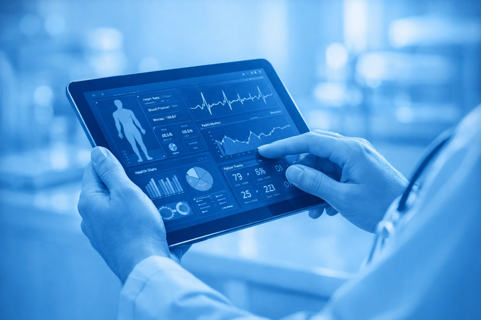 Healthcare provider using a digital dashboard for NPI-verified wholesale peptide ordering and inventory management.