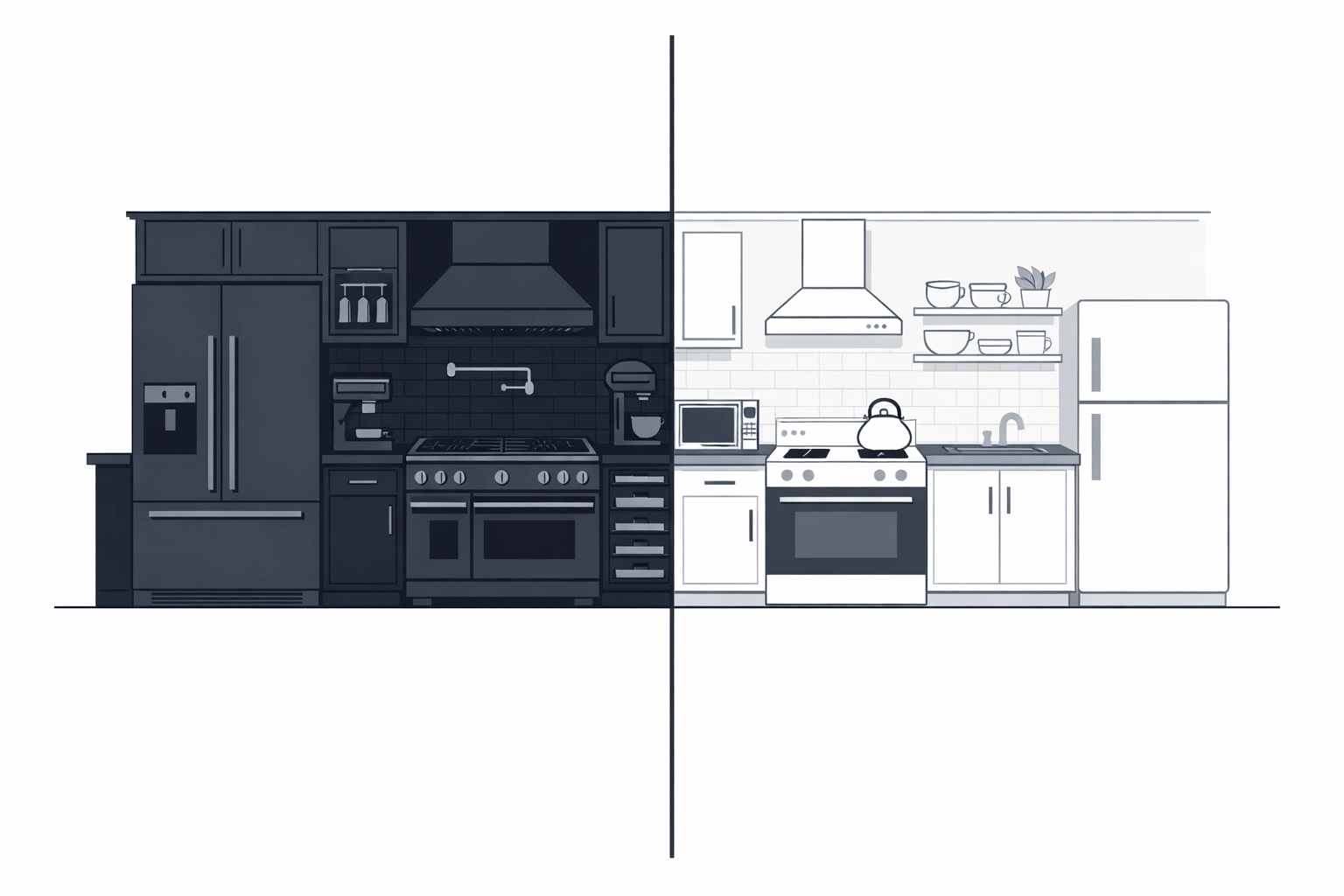 Over-improved luxury kitchen vs practical updated kitchen for Portland home sellers