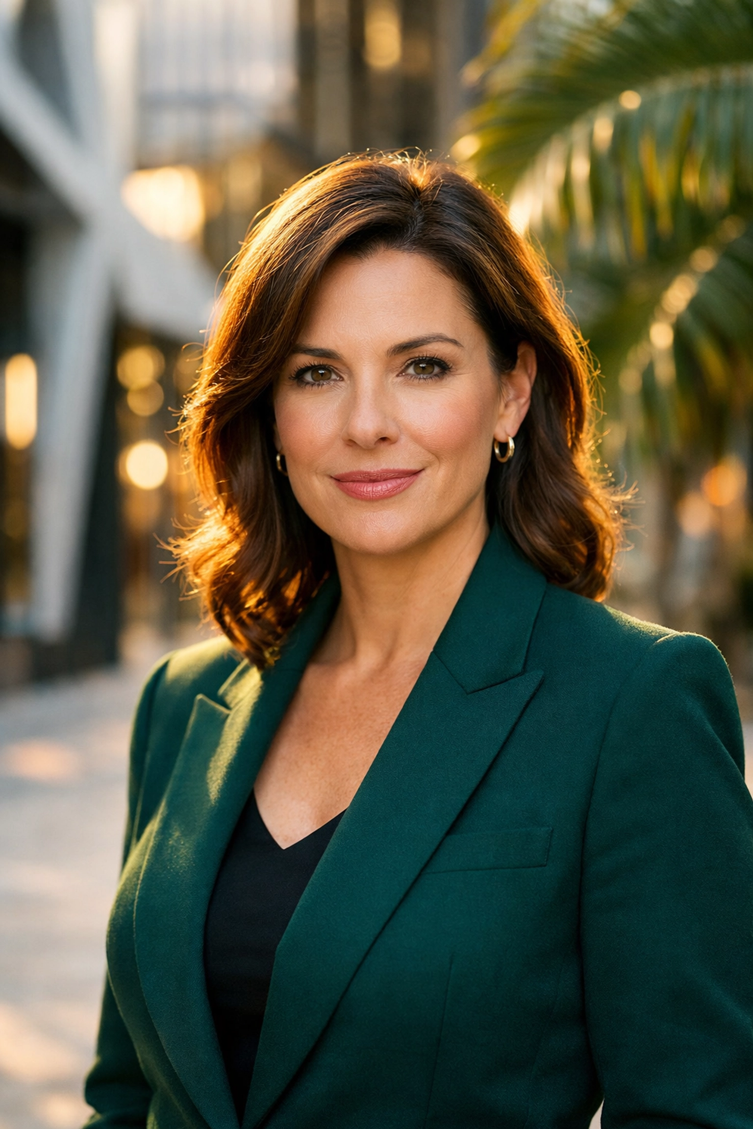 Executive headshot photographer Miami capturing a professional portrait for corporate brand identity.