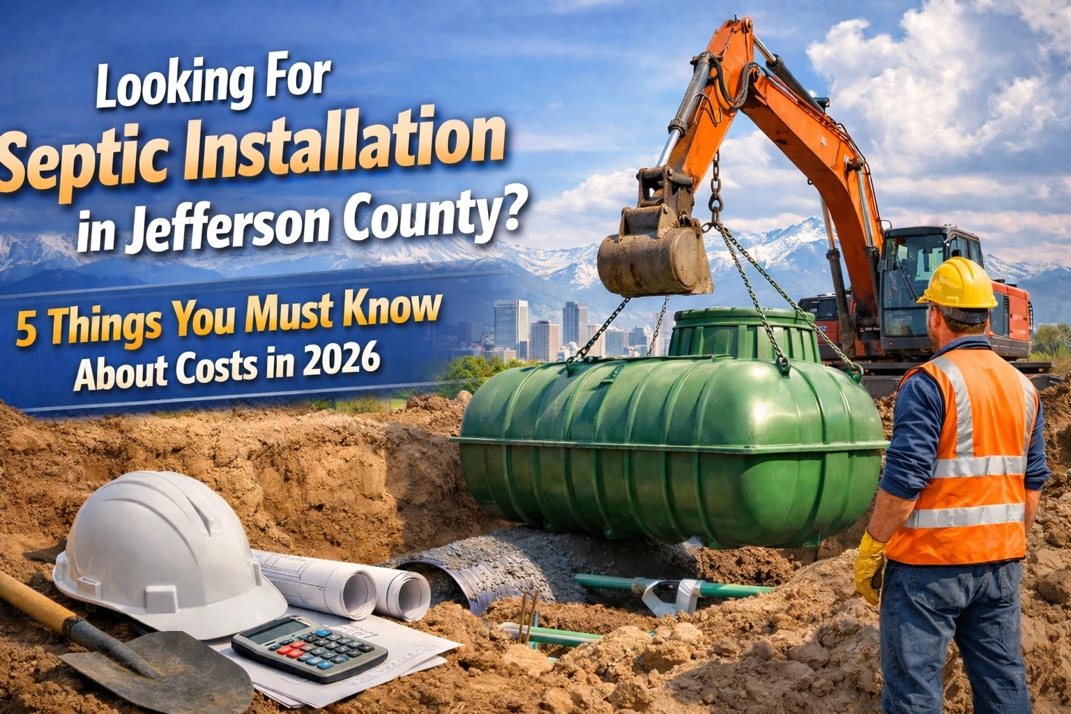 [HERO] Looking For Septic Installation in Jefferson County? 5 Things You Must Know About Costs in 2026