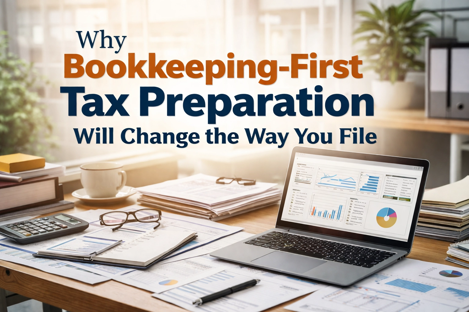 [HERO] Why Bookkeeping-First Tax Preparation Will Change the Way You File