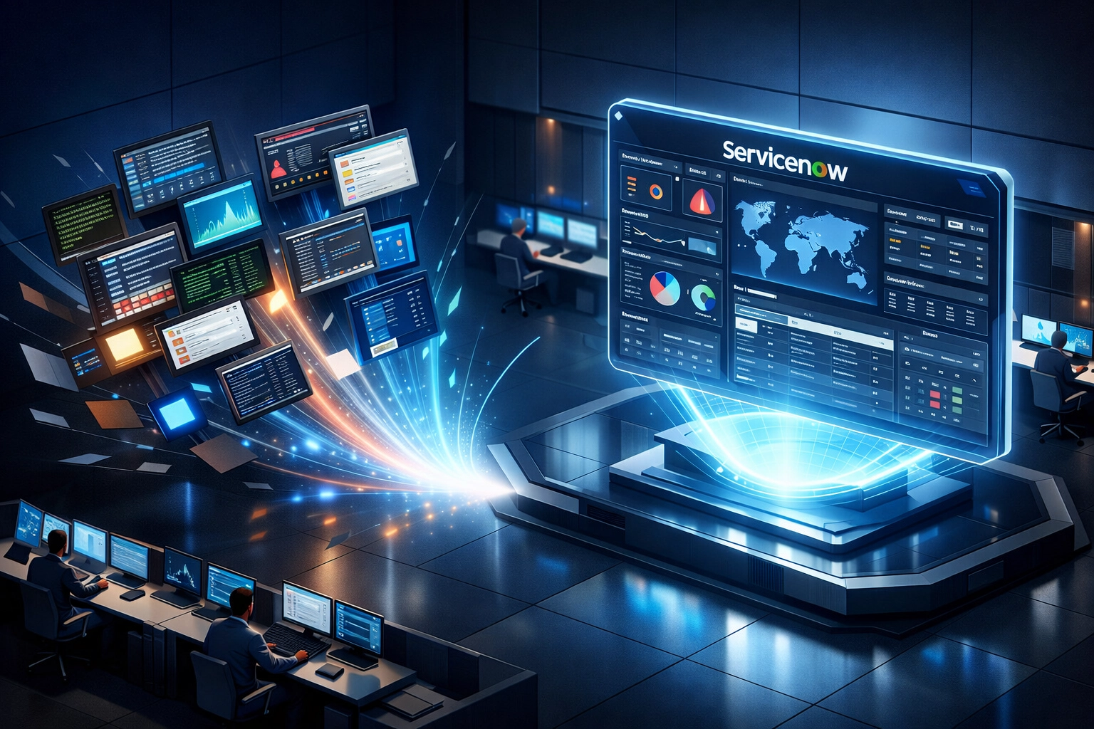 Legacy monitoring tools consolidating into unified ServiceNow Event Management platform