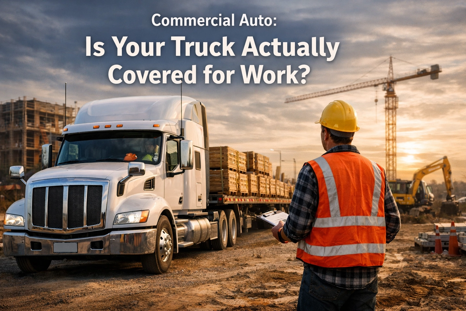 [HERO] Commercial Auto: Is Your Truck Actually Covered for Work?