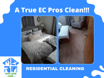 Easy Clean Pros Cleaned Bedroom